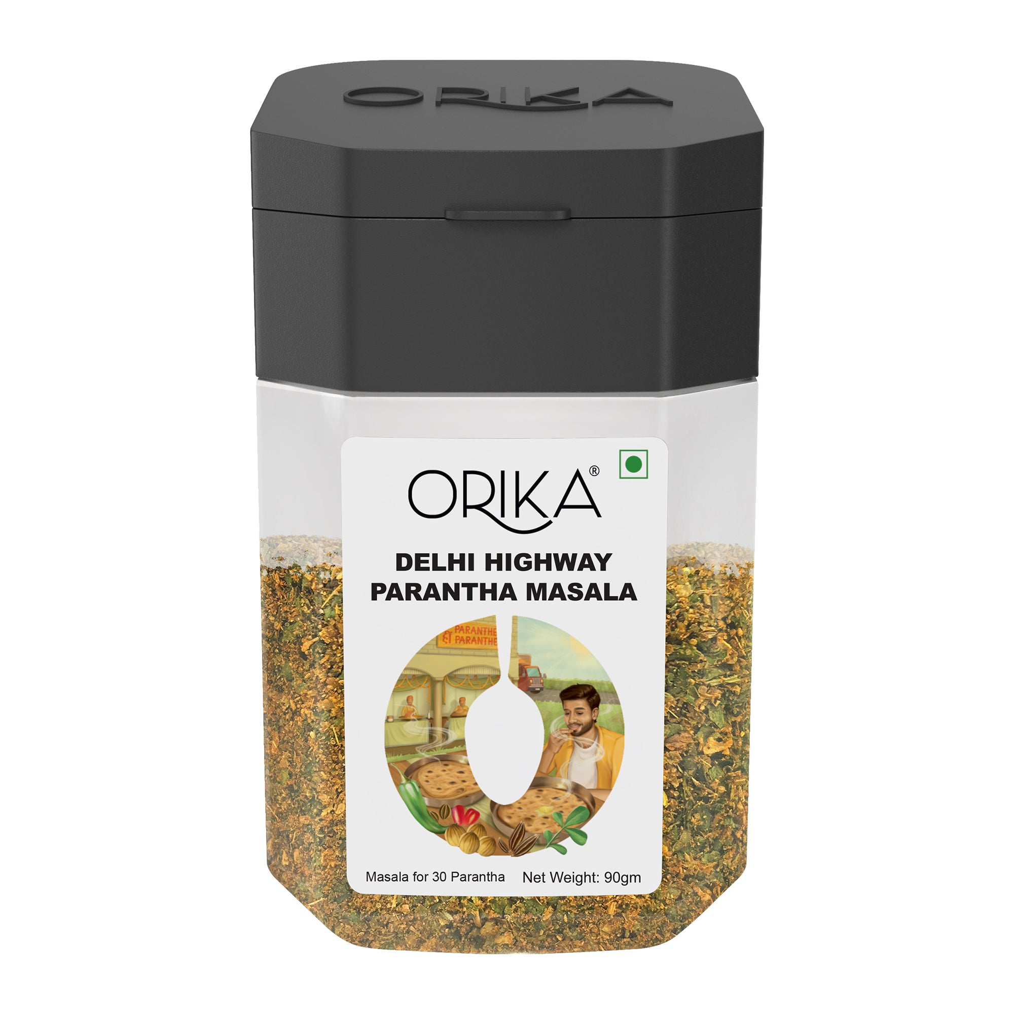 Orika Delhi Highway Parantha Masala 90 Gms - Orika Spices India